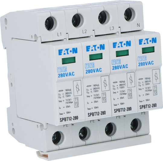 Eaton Panou de protecție împotriva fulgerelor Tipul T1 / T2 Tetrapol