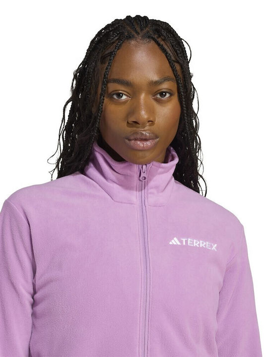 Women's Sweatshirt Jacket Pink