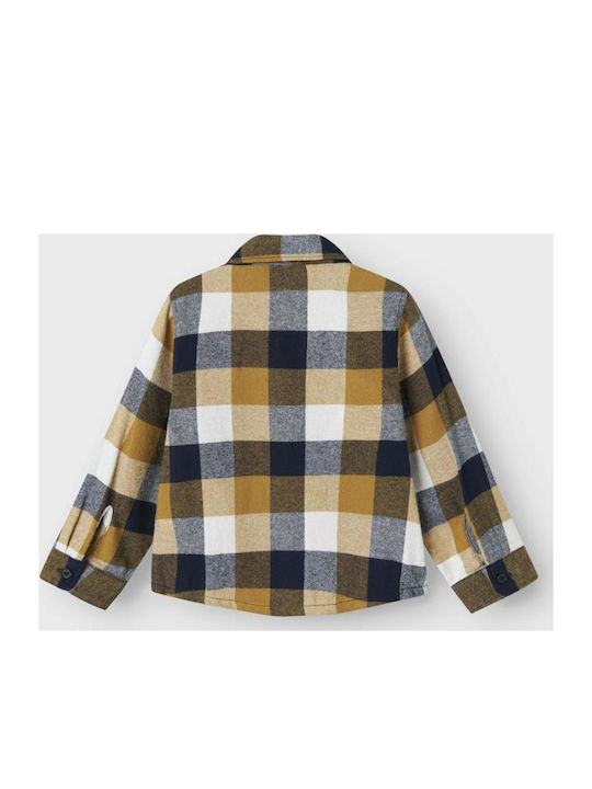 Kinder Geprüft Hemd Langarm Navy Blazer