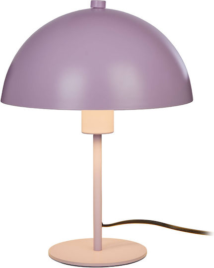 Butlers Vintage Lampă de masă cu Abajur Lila și Bază Violet