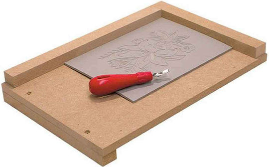 Essdee Basis Für Handwerksarbeiten Linoleum-Platte 40x30cm