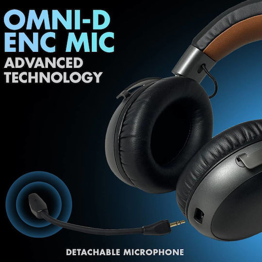Armaggeddon Orion 7 Sierra Wireless Over Ear Gaming Headset with Connection Bluetooth