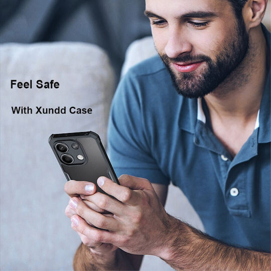 Xundd Ultimate Shockproof Back Cover Μαύρο (Redmi Note 13 4G)