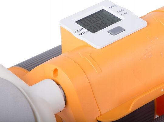 Verk Group Double Roller Ενσωματωμένο Υπολογιστή Εκγύμναση Κοιλιακών Μυών Τυχαία Επιλογή Χρωμάτων 5907451372524