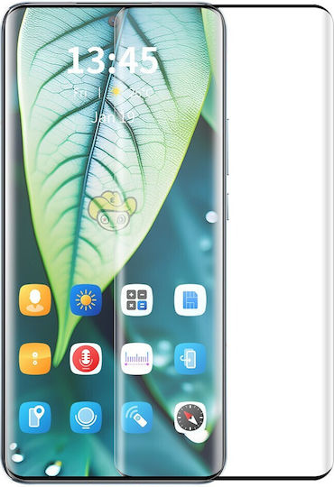 Enkay Закалено стъкло за цялото лице Черен (Huawei P50 Pro)
