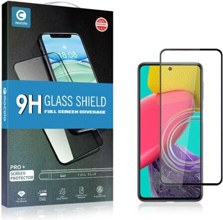 Mocolo Full Glue Full Face Tempered Glass Black (Galaxy M53 5G)