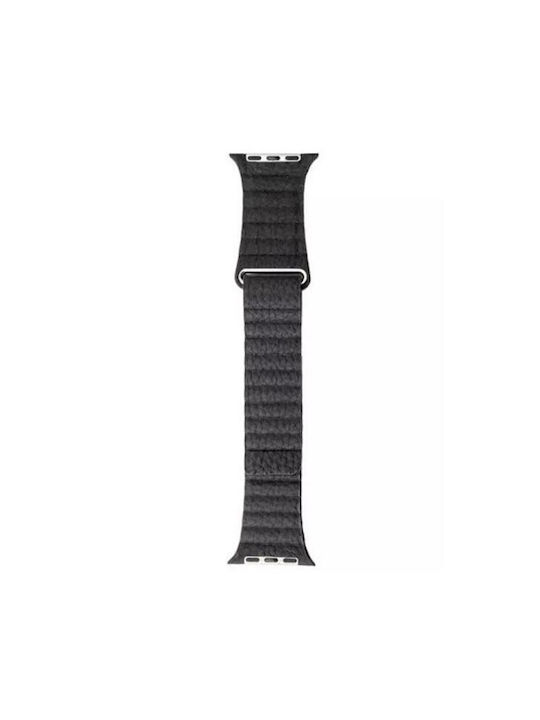 Loop Magnetic Каишка Изкуствена кожа Черен (Huawei Watch GT/GT Pro 2/3/4/5 / Ultimate 46mm)