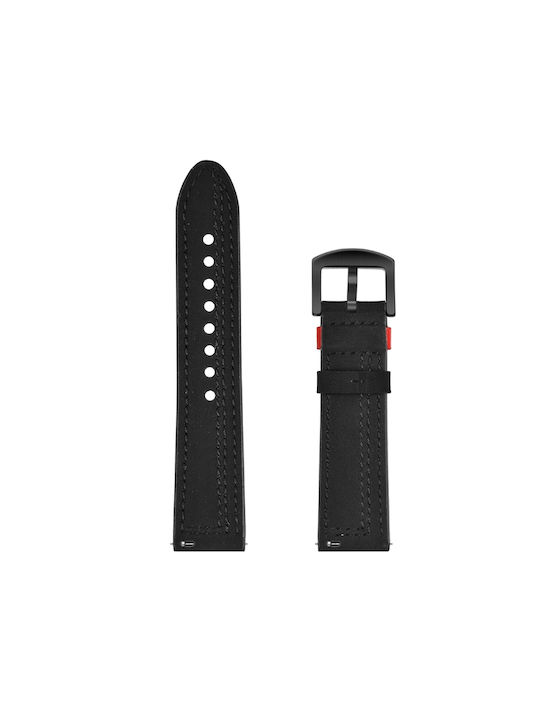S Line Λουράκι Black / Red (GT / GT2 / GT 2e / GT 2 pro/ Amazfit 22mm / watch3 45mm)