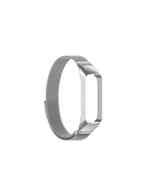 Milanese Λουράκι Ανοξείδωτο Ατσάλι Ασημί (Galaxy Fit 2)