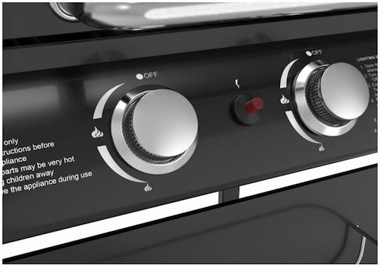 Kaiser Gasgrill Rost 61cmx38.5cmcm mit 4 cm 10.8kW