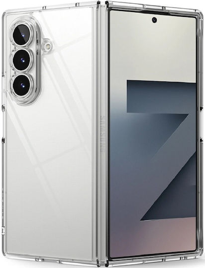 Ringke Umschlag Rückseite Kunststoff / Silikon mit Band Transparent (Samsung Galaxy Z Fold 7)