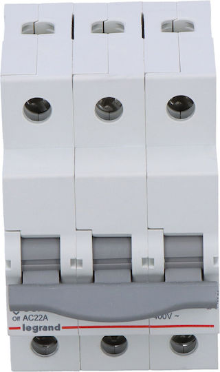 Legrand Dreipolig Schienenumschalter 400V 63A