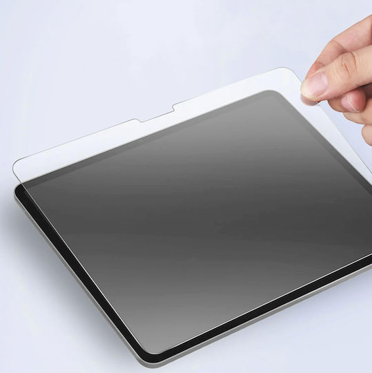 Mw Screen Protector Ipad Pro 13” M4 2024 Polybag Series In Tempered Glass 9h Transparent