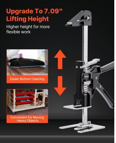 Vevor Labor Saving Arm Jack 2 Pcs 150kg Bearing Capacity Lifting To 180mm Black