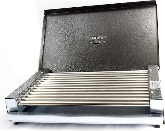 Rubino EC 1.6K Tischplatte Elektrogrill Grill 1600W mit Deckel 34cmx24cmcm