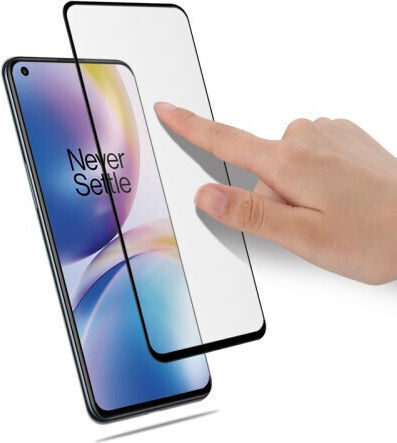 Mocolo Full Glue Tempered Glass Μαύρο (OnePlus Nord 2 5G)