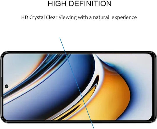 9D Full Face Tempered Glass Μαύρο (Realme 11 Pro / 11 Pro+)