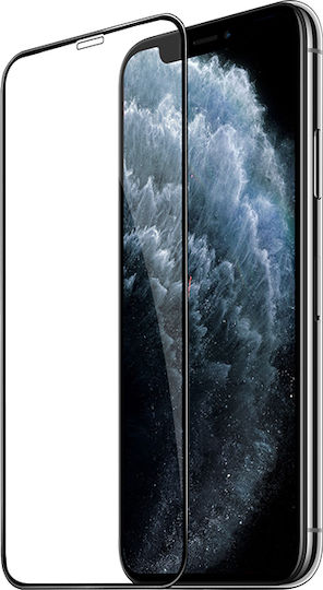 Borofone Full Face Tempered Glass Μαύρο (iPhone 11 Pro / X / XS)