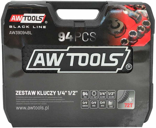 AWTools Куфарче с 94 инструменти