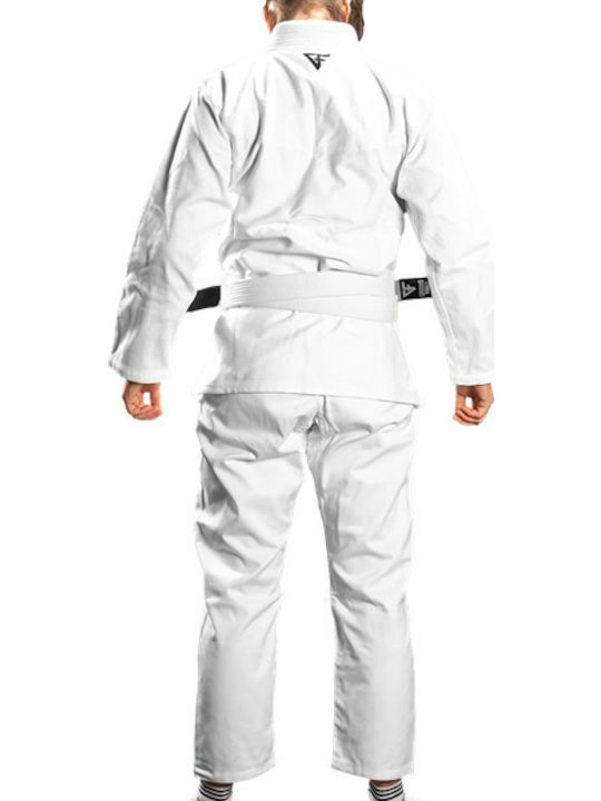 Ground Force Femei Uniforme Jiu Jitsu Alb