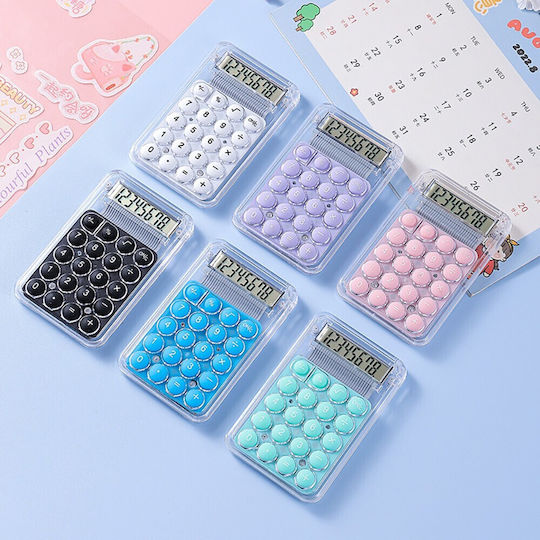 Next Calculator Pocket in Light Blue Color 1pcs