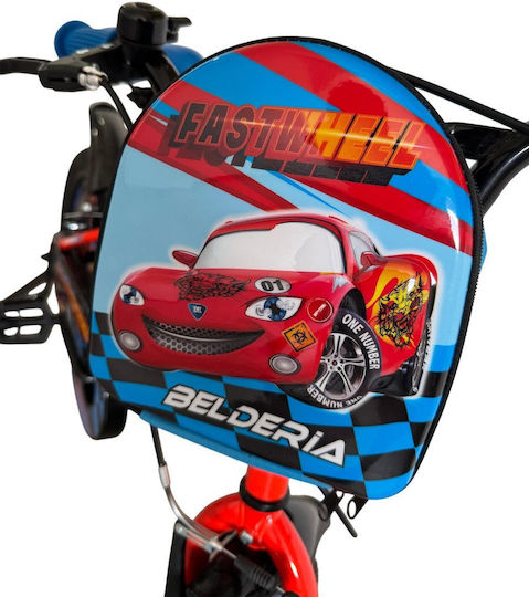 Belderia Fastwheell 16" Παιδικό Ποδήλατo Πόλης Πορτοκαλί