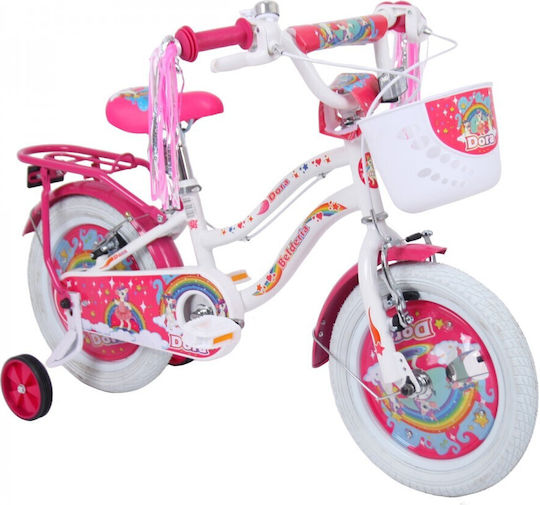 Belderia Dora 14" Kids' City Bicycle White