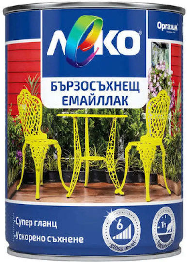 Leko Антикорозионно покритие 0.65лт Червен Блестящ