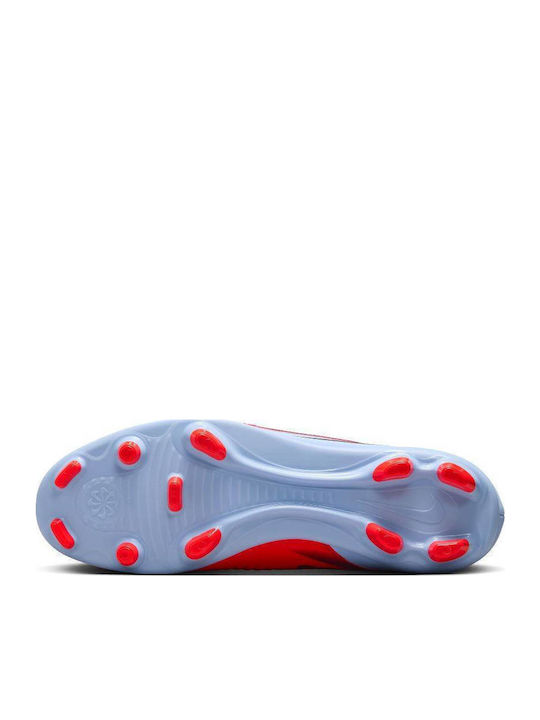 Nike Phantom 6 Low Club Fg/mg Ποδοσφαιρικά Παπούτσια με Τάπες FG/MG Μπλε