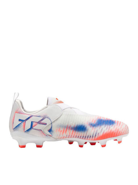 PUMA Future 8 Match Football Shoes with Cleats FG/AG White PUMA Future 8 Match Football Shoes with Cleats FG/AG White