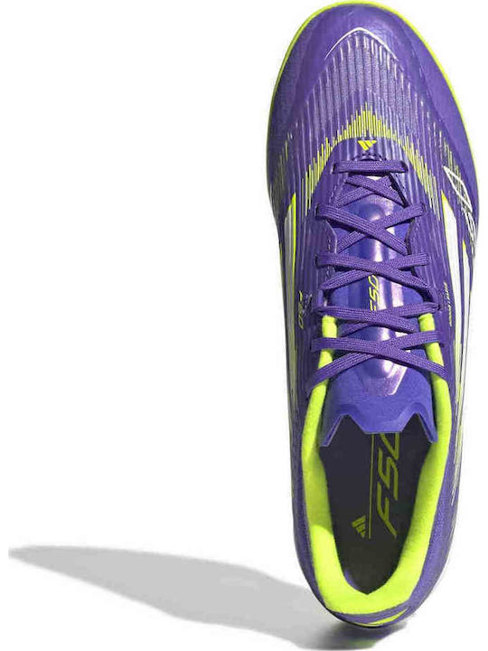 adidas F50 League Футболни Обувки Зала Лилав