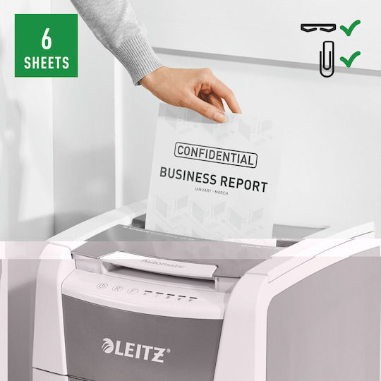 Leitz Iq Micro Cut 100-Sheet Paper Shredder