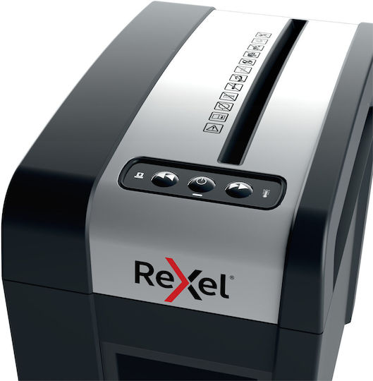 Rexel Καταστροφέας Εγγράφων Micro Cut 3 Φύλλων με Κάδο 10lt