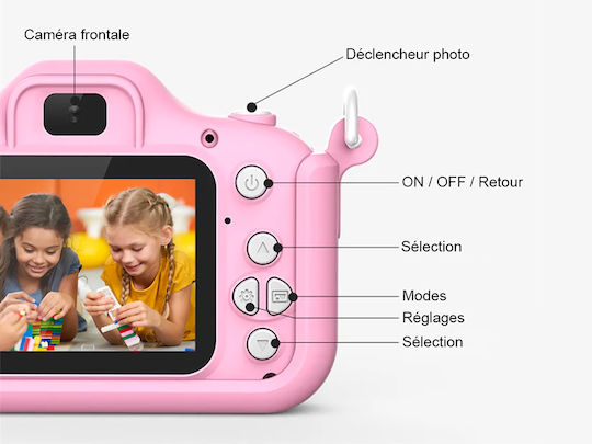 Avizar Astro Kinderkamera Rosa