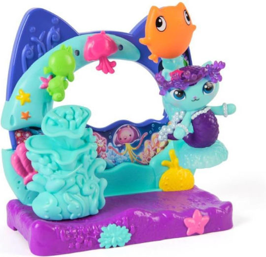 Spin Master Gabby's Dollhouse MerCat's Aquarium Balcony for 3 Plus Years 13cm