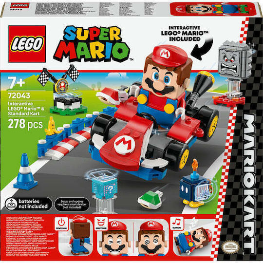LEGO Super Mario Mario Kart За 7+ Години 278 Бройки
