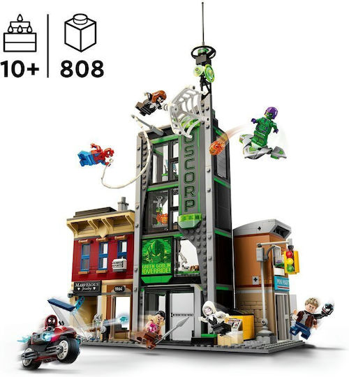 LEGO Super Heroes Spider-Man vs Oscorp for Ages 10+ 808 Pieces