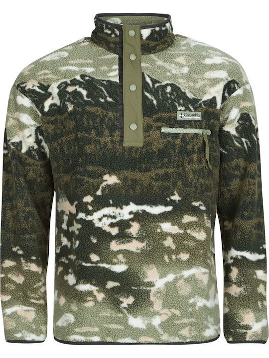 Long Sleeve Khaki Blouse