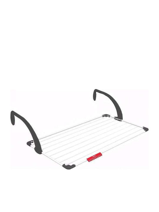 Vileda Brezza Stainless Steel Folding Hanging Clothes Drying Rack with Hanging Length 10m