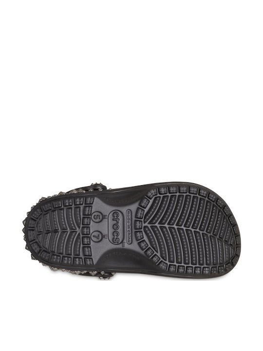 Crocs Classic Σαμπό Μαύρα