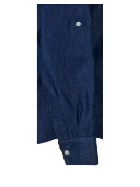 Дълъг ръкав Женска Риза Navy/white