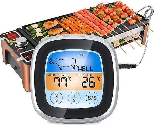 Verk Group Electronical Cooking Thermometer with Probe +50°C / +50°C Verk Group Electronical Cooking Thermometer with Probe +50°C / +50°C