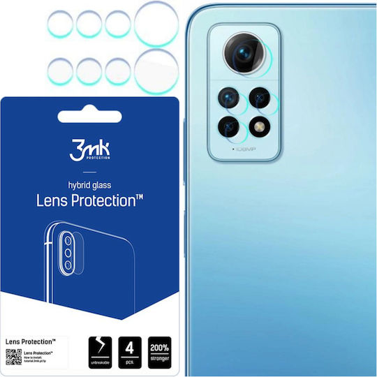 3MK Lens Kameraschutz Membrane Transparent für das Redmi Note 12 Pro 4G