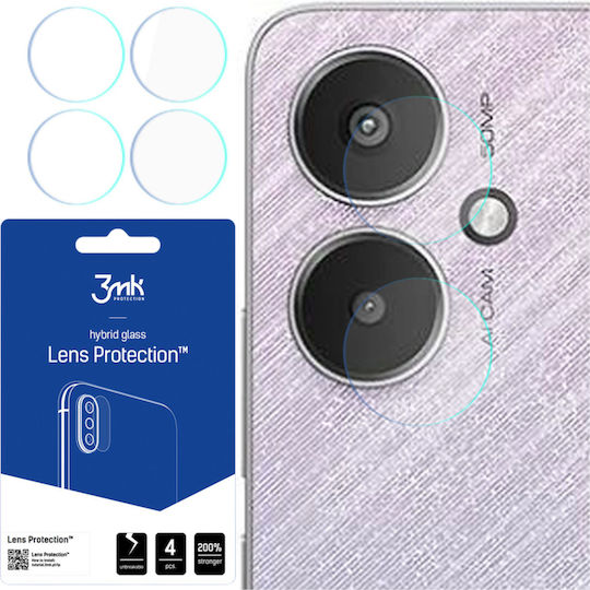 3MK Προστασία Κάμερας Tempered Glass Διάφανο για το Redmi 13C 5G