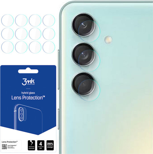 3MK Camera Protection Tempered Glass Transparent for the Samsung Galaxy M55