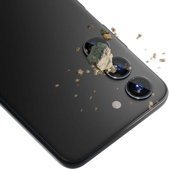3MK Lens Protection Pro Camera Protection Tempered Glass Black for the Galaxy S24+