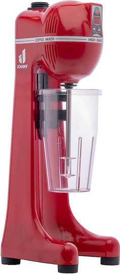 Johny Commercial Coffee Frother AK/2-2T Timer Eco Red 400W with 2 Speeds