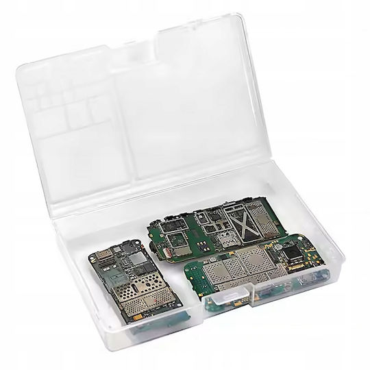 Rosfix Organizator pentru Compartimentul de Unelte Transparentă 18x11.5x3.5cm.