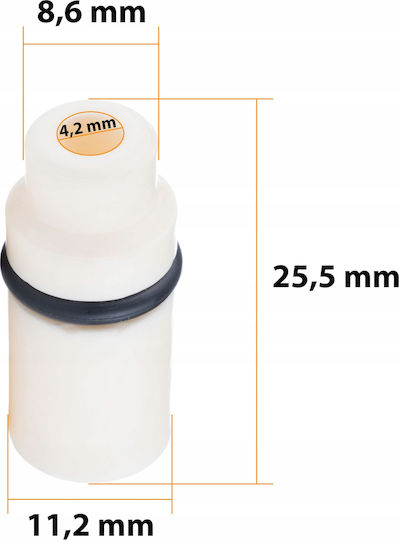 Set 5 Reinforced Ceramic Sandblasting Nozzles