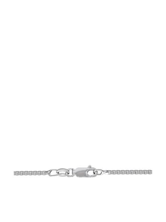 Kiriakos Gofas Silver Chain Neck Thin Thickness 1.6mm